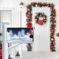 thumbnail image 4 of Snowflake Forest Mailbox Cover Night Galaxy Star Christmas Eve Decorative Magnetic Mailbox Covers Winter Holiday Mail Box Wraps Post Letter Cover for Farmhouse Garden Standard Size 18x21 Inch, 4 of 6