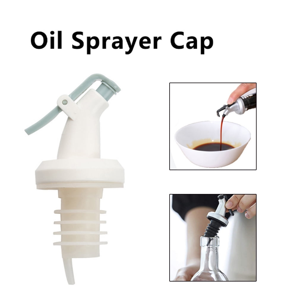 Tomshoo Bottle Pourer Oil Sprayer Cap Spout Liquor Dispenser for Olive
