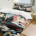 thumbnail image 1 of Spy X Family Anime Home Bed 3-piece Set, Classic Japanese Anime Polyester Wash Student Dormitory Set, 1 of 5