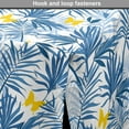 thumbnail image 4 of Tropical Dog Crate Cover, Exotic Palm Leaves and Butterflies, Easy to Use Pet Kennel Cover Small Dogs Puppies Kittens, 7 Sizes, Azure Blue Yellow White, by Ambesonne, 4 of 6
