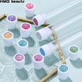 thumbnail image 2 of Reusable Eyebrow Brush Tube Eye Lash Brush Replaceable Mascara Wands Dust-proof Sparkling Diamond Eyelash Extension Makeup Tools Red and 50pcs, 2 of 6
