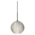 thumbnail image 2 of Besa Lighting - Kristall 8 - 1 Light Cord Pendant with Flat Canopy with Dome, 2 of 3