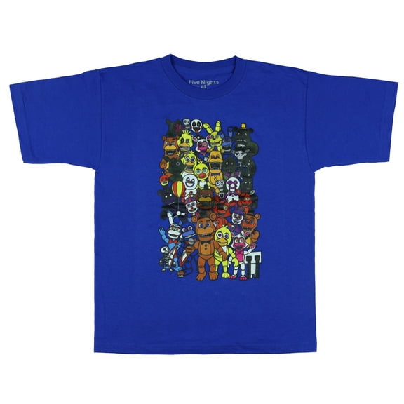 Five Nights at Freddy's Boys' T-Shirt Animatronic Squad Short Sleeve Tee