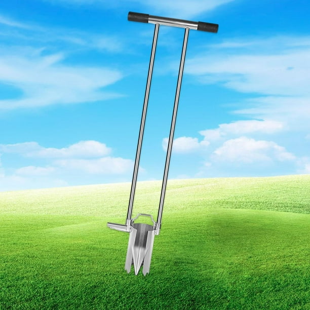 Herramienta para plantar bulbos con mango largo, herramienta para plantar bulbos, muestreador de mango largo, plantas para trasplantar, duraderas para 120mm