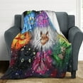 thumbnail image 5 of Eevee Blanket Super Soft Throw Blanket Lightweight Blanket for Men Women Friend Family Warm Throw Blankets for Couch Sofa Bed Birthday Christmas Fathers Day Gift, 5 of 8