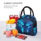 thumbnail image 5 of Fotbe Futuristic Blue Light Wolf Bolsa de Almuerzo con Estampado, Lonchera Aislada, Contenedor de Comida Reutilizable Tipo Cooler a Prueba de Fugas, 5 of 6