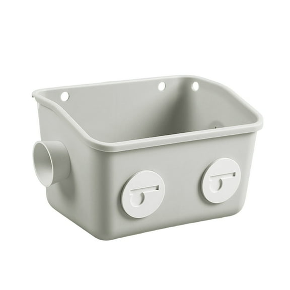 LYINGF Robot Modeling Kitchen Storage Rack,Bath Toy Storage Organizer Basket, Cute Robot Bathtub Shower Toy Organizer, Wall Mounted Hanging Bath Toy Holder with Hooks