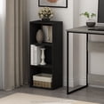 thumbnail image 3 of Librería Furinno Luder de 3 niveles, madera negra, 3 of 9