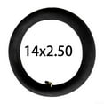 thumbnail image 3 of 14x2.125/2.50 Butyl Rubber Inner Tube with a Bent Valve Stem for Electric Bike, 3 of 4