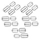 thumbnail image 3 of 20 hebillas deslizantes de ajuste rectangular de metal, hebillas de pasador de rodillo, ajustador de correa deslizante para bolsa de cinturón, Hugo Hebilla deslizante, 3 of 7