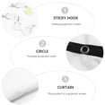 thumbnail image 2 of SHINYPASING Projector Screen For Outside Projection Screen White 1 Set, 2 of 8