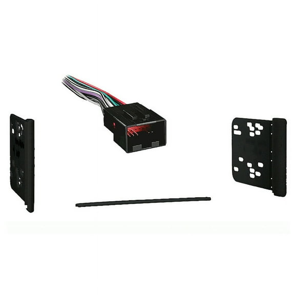 Fits Ford Escape 2004-2007 w/o Sub Double DIN Car Harness Radio Dash Kit