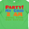 thumbnail image 4 of Inktastic Party at My Crib Boys or Girls Toddler T-Shirt, 4 of 5
