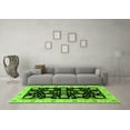 thumbnail image 3 of Ahgly Company Indoor Rectangle Oriental Green Traditional Area Rugs, 2' x 4', 3 of 4