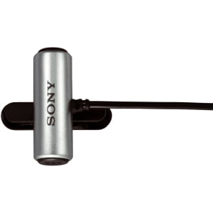 - Sony ECM-CS3 Tie Clip Style Omnidirectional Microphone