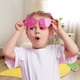 thumbnail image 4 of Gafas de sol AEAHALY Pink Heart sin montura para mujeres y niños x10, 4 of 7