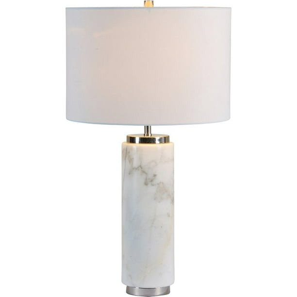 Renwil Modern Glamour Heathcroft Table, Glamour Lamp Shade