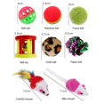 thumbnail image 2 of Juguetes para gatos LIUYMXG 21 piezas interactivos colores aleatorios, 2 of 5