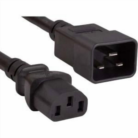 3FT BLACK C13 TO C20 POWER CORD