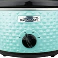 thumbnail image 3 of Brentwood 3.5-Quart Diamond-Pattern Slow Cooker (Blue), 3 of 5