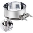thumbnail image 1 of Cuenco colgante para mascotas, cuenco para mascotas, cuenco para perros de acero inoxidable, cuenco para agua para perros, alimentador de alimentos, cuenco desmontable para mascotas con 2 soportes de JAMW Sencillez, 1 of 5