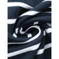 thumbnail image 6 of DARING DIVA Women's Drawstring Elastic Waist Cotton Pajama Pants XS Navy Stripe, 6 of 6