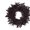 3A - Black, variant on Halloween Wreaths for Front Door 12", Fall Scarecrow Wreath with Maple Leaves, Cute Thanksgiving Door Decor for Porch Wall, 1 Pack