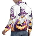 thumbnail image 6 of Lsque Halloween Gnome With Pumpkins Pattern Casual Men's Hoodie,Hooded Sweatshirt with Kangaroo Pocket,Pullover Hoodie-XX-Large, 6 of 7