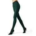 thumbnail image 1 of MeMoi Boston Ribbed Sweater Tights | Womens Winter Hosiery - Pantyhose Medium/Large / Ponderosa Pine MO 327, 1 of 7