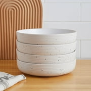 Stone Lain Lauren 16-Piece Dinnerware Set Stoneware, Off White