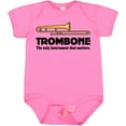 thumbnail image 3 of Inktastic Trombone Music Joke Band Boys or Girls Baby Bodysuit, 3 of 5