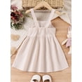 thumbnail image 3 of Biekopu Baby Girls Sleeveless Dress Summer Bunny Print A-Line Princess Dress for Beach Party Cute Clothes, 3 of 9