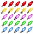 thumbnail image 2 of Vickerman XLEDTC90-25 Ampoule LED Transparente Multicolore E12 & C9 - 25, 2 of 2