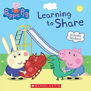 Learning to Share Peppa Pig , Pre-Owned Paperback 1338210262 9781338210262 Meredith Rusu