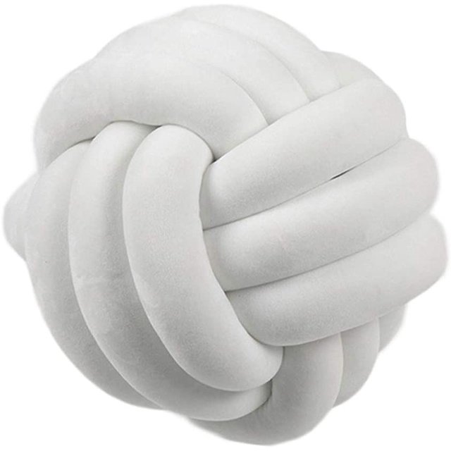 Nudo almohada cojín nórdico simplicidad creatividad anudado almohada bebé cama habitación decoración Juguetes Ormromra CJWUS-3614