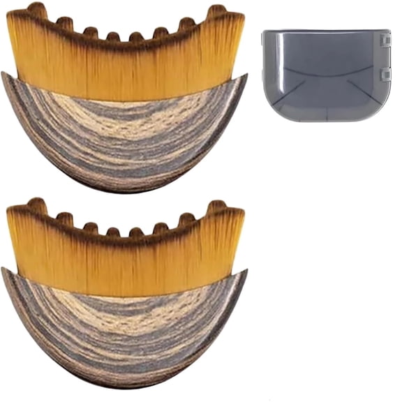 Lymphatic Contour Face and Body Brushes, The Lymphatic Drainage Massager for Face, Dry Brushing Face Brush, Chin & Jawline Sculpting, Ergonomically Designed to Fit The Skin Precisely (2Set)