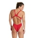 thumbnail image 2 of Traje de baño competitivo de una pieza para mujer ARENA MaxLife Team sólido con espalda Swim Tech, Rojo/Blanco, Talla US 34, 2 of 8