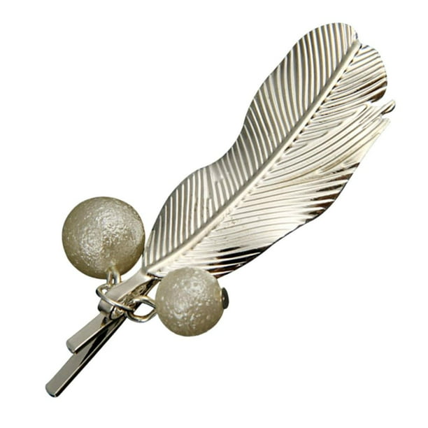 Pinza para el cabello Macarena de hoja vintage Perno de Bobby