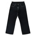 thumbnail image 2 of Pantalones vaqueros con bordado de esqueleto para hombre, pantalón informal, estilo callejero, estilo coreano, holgado, a la moda, 2 of 5