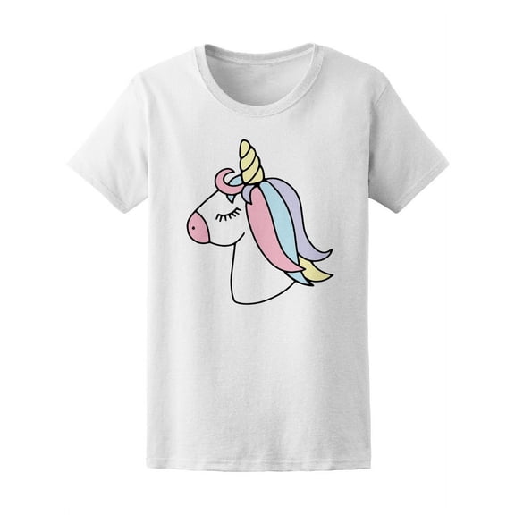 Cute Unicorn  T-Shirt Women -Image by Shutterstock, Female XX-Large