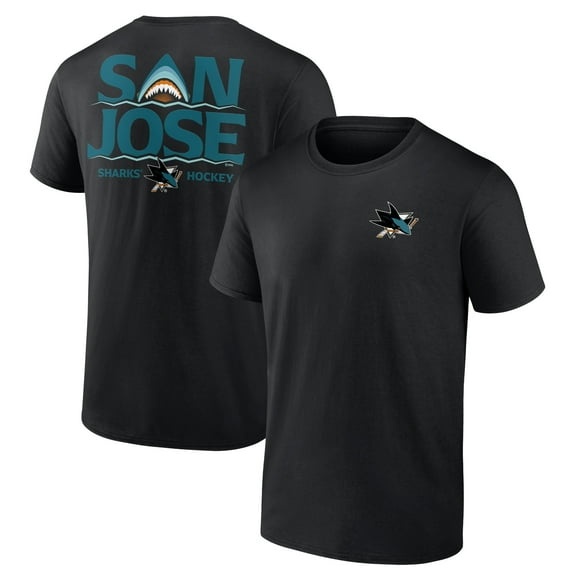Men's Black San Jose Sharks Territorial T-Shirt