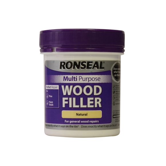 Ronseal - Multipurpose Wood Filler Tub Natural 250g