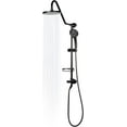 thumbnail image 5 of Kauai III 8-in Rain Showerhead Shower System with Slide Bar and Integrated Soap Dish Matte Black 1.8 GPM, 5 of 7