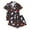 B Black, variant on Halloween Pajama Set Women 2 Piece Pj Set Feather Light Short Sleeve Button Down Sleepwear and Shorts Comfy Relaxed Fit Lounge Set