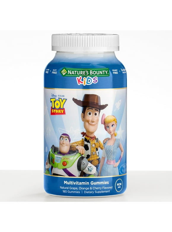 Natures Bounty Disney and Pixar Toy Story Kids Gummy Multivitamin, 180 Gummies