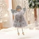 thumbnail image 5 of Colgante de muñeco de ángel de Navidad, árbol de Navidad colgante, decoración de mesa de felpa, adornos de fiesta, 3 uds., multicolor, 5 of 5