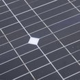 thumbnail image 3 of 100W Solar Exhaust Fan 13.5 Inch Solar Ventilation Fan with Solar Panel Powered for Greenhouse Dog House Chicken Coop RV, 3 of 5