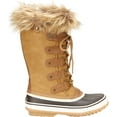 thumbnail image 2 of Women's Jambu JBU Ella Mid Calf Waterproof Duck Boot Tan Brushed Vegan Nubuck/Rubber 9.5 M, 2 of 6