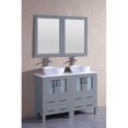 thumbnail image 1 of Mercury Import Group AGR224BWLPS 48 in. Bosconi Double Vanity Set - Gray, 1 of 1