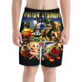 thumbnail image 3 of Boys Italian Animal Brainro Beach Shorts Swim Trunks Swim Shorts Quick Dry Pool Suit Swimwear For Kids Youth, 3 of 8